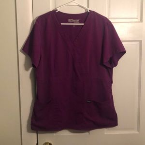 Lot of 7 scrub tops.